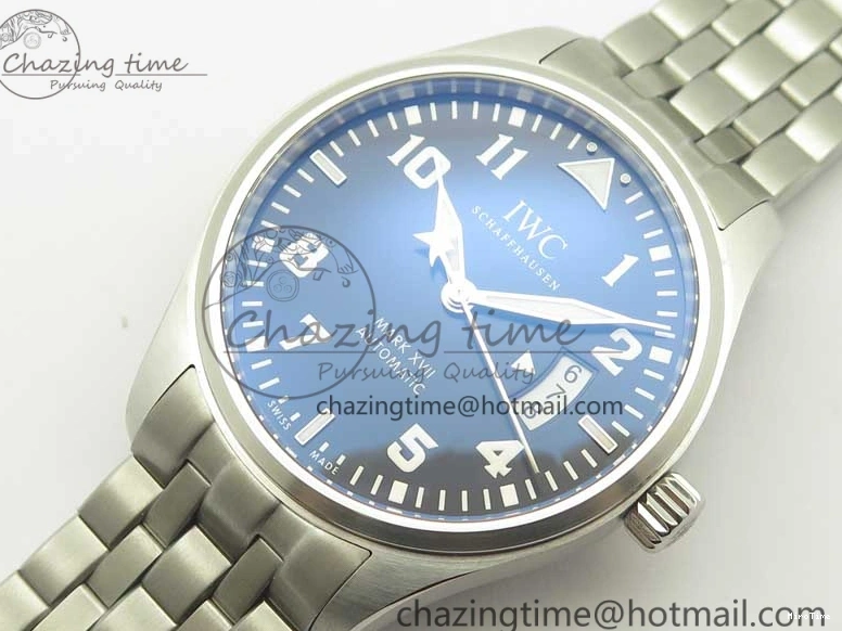 MIROTIME 0521 Mark XVII IW327014 Le Petit Prince MKS 1:1 Best Edition Blue Dial on SS Bracelet MIYOTA 9015 V FastDry 7191